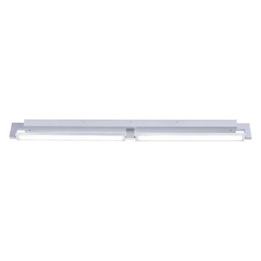 Applique Murale / Plafonnier Paul Neuhaus Q-Matteo Led Aluminium, 2 Lumieres, Telecommandes