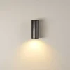 Applique Murale D'Exterieur Brachy Led Noir, 2 Lumieres
