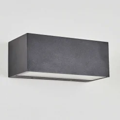 Applique Murale D'Exterieur Spidern Led Anthracite, 1 Lumiere, Changeur De Couleurs