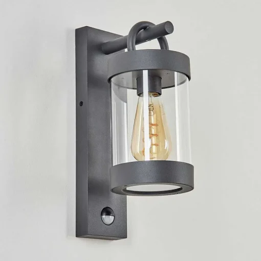 Applique Murale D'Exterieur Fulham Anthracite, 1 Lumiere