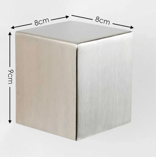 Applique Murale Matera Nickel Mat, 1 Lumiere