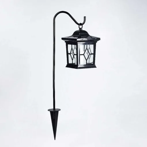 Borne Lumineuse Alavas Led Noir, 1 Lumiere