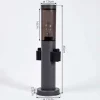 Borne Lumineuse Gaborone Anthracite, 1 Lumiere