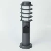 Borne Lumineuse Tunes Anthracite, 1 Lumiere