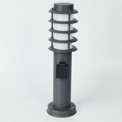 Borne Lumineuse Tunes Anthracite, 1 Lumiere