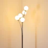 Lampadaire Bernado Nickel Mat, 5 Lumieres