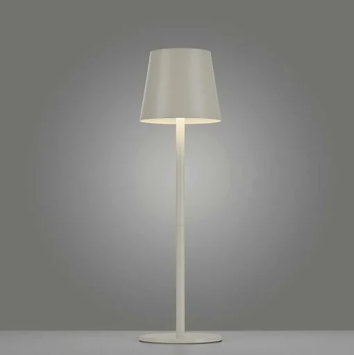 Lampe A Poser Leuchten Direkt Euria Led Gris, 1 Lumiere