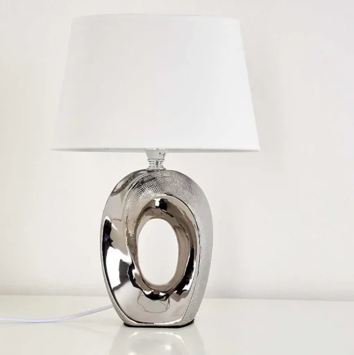 Lampe A Poser Rovio Argente, 1 Lumiere