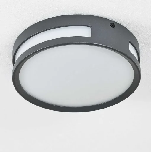 Lampe D'Exterieur Chiavari Led Anthracite, 1 Lumiere