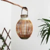 Lampe Solaire Mazomanie Led Bois Clair, Rouille, 1 Lumiere