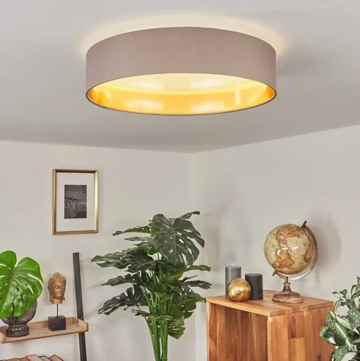 Plafonnier Elsa Led Blanc, 1 Lumiere