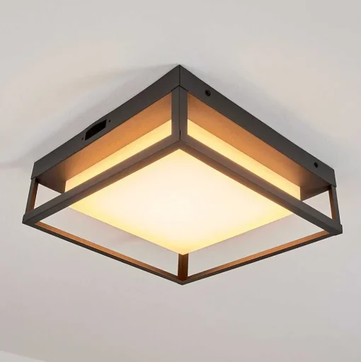 Plafonnier Exterieur Nonza Led Anthracite, 1 Lumiere