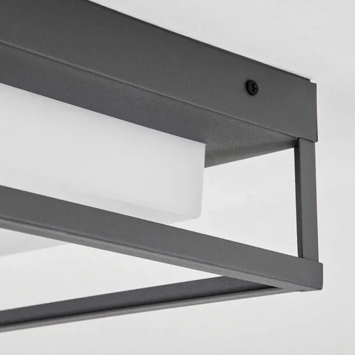 Plafonnier Exterieur Nonza Led Anthracite, 1 Lumiere