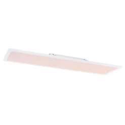 Plafonnier Globo Rosi Led Blanc, 1 Lumiere, Telecommandes, Changeur De Couleurs