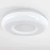 Plafonnier Monfebres Led Argente, Blanc, 1 Lumiere, Telecommandes, Changeur De Couleurs