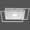 Plafonnier Paul Neuhaus Q-Amira Led Nickel Mat, 1 Lumiere, Telecommandes