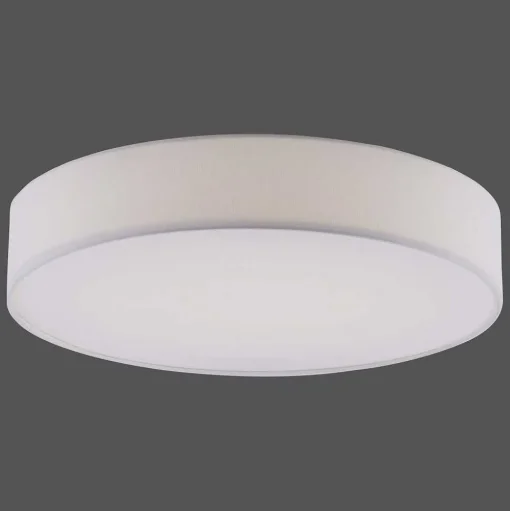 Plafonnier Paul Neuhaus Q-Kiara Led Blanc, 1 Lumiere, Telecommandes