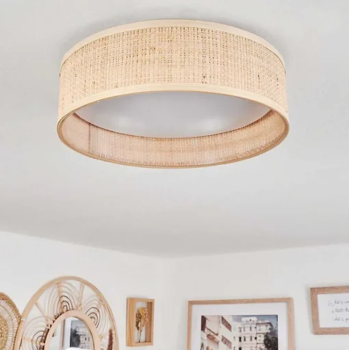 Plafonnier Wynona Led Blanc, 1 Lumiere