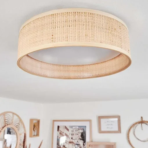 Plafonnier Wynona Led Blanc, 1 Lumiere