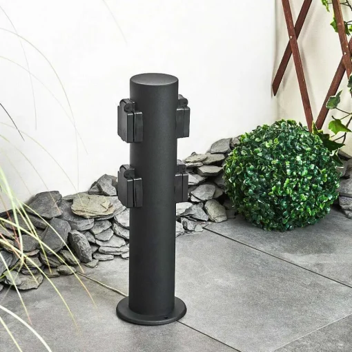 Prises Électriques D\\'Exterieur Ruti Noir