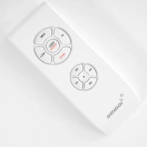 Ventilateur De Plafond Bendigo Led Nickel Mat, Transparent, 1 Lumiere
