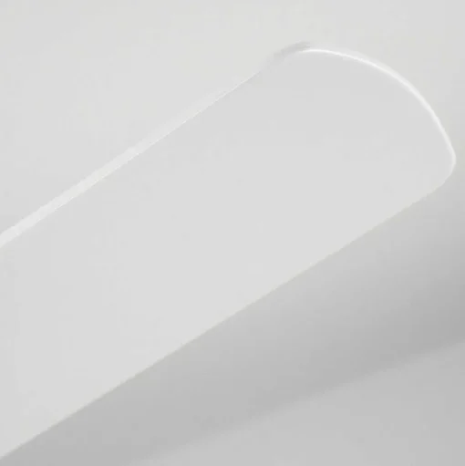 Ventilateur De Plafond Tjerne Led Blanc, 1 Lumiere, Telecommandes